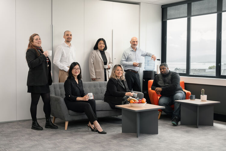 Pathways Group at Water Cooler