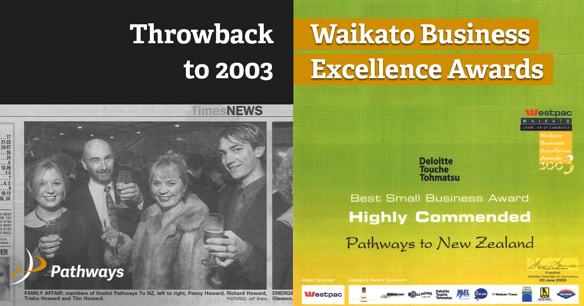 Chapter 17 – Waikato Business Excellence Awards 2003