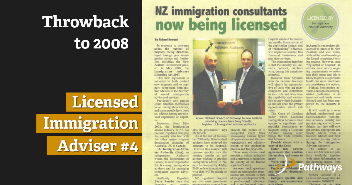 Chapter 24 – Licensed Immigration Adviser # 4