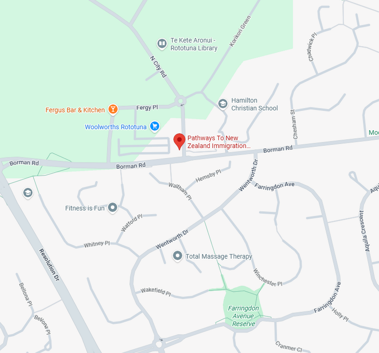 Hamilton Hamilton Map