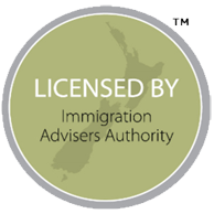 Licensed by Immigration Advisers Authority