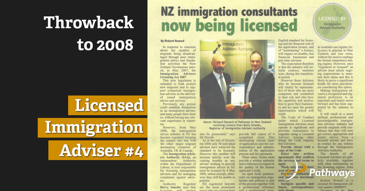 Licensed Immigration Adviser #4
