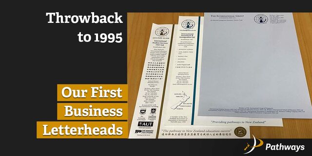 Our First Business Letterheads