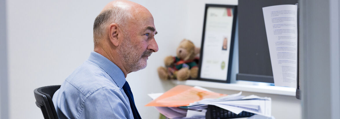 Employers Pathways Managing Director Working at Desk