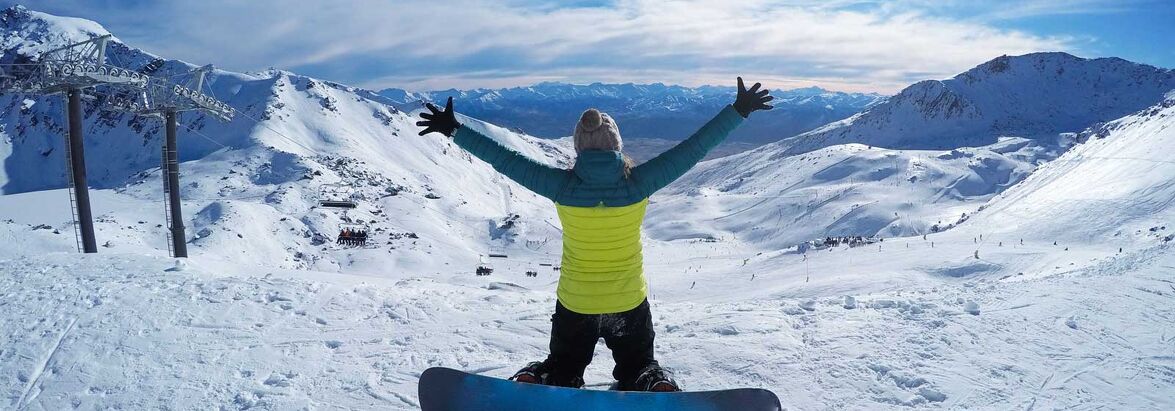 Snowboarding in New Zealand